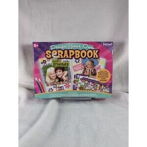 NIB Design Your Own Scrapbook by Horizon Group USA Stickers Sheets And 2 Markers